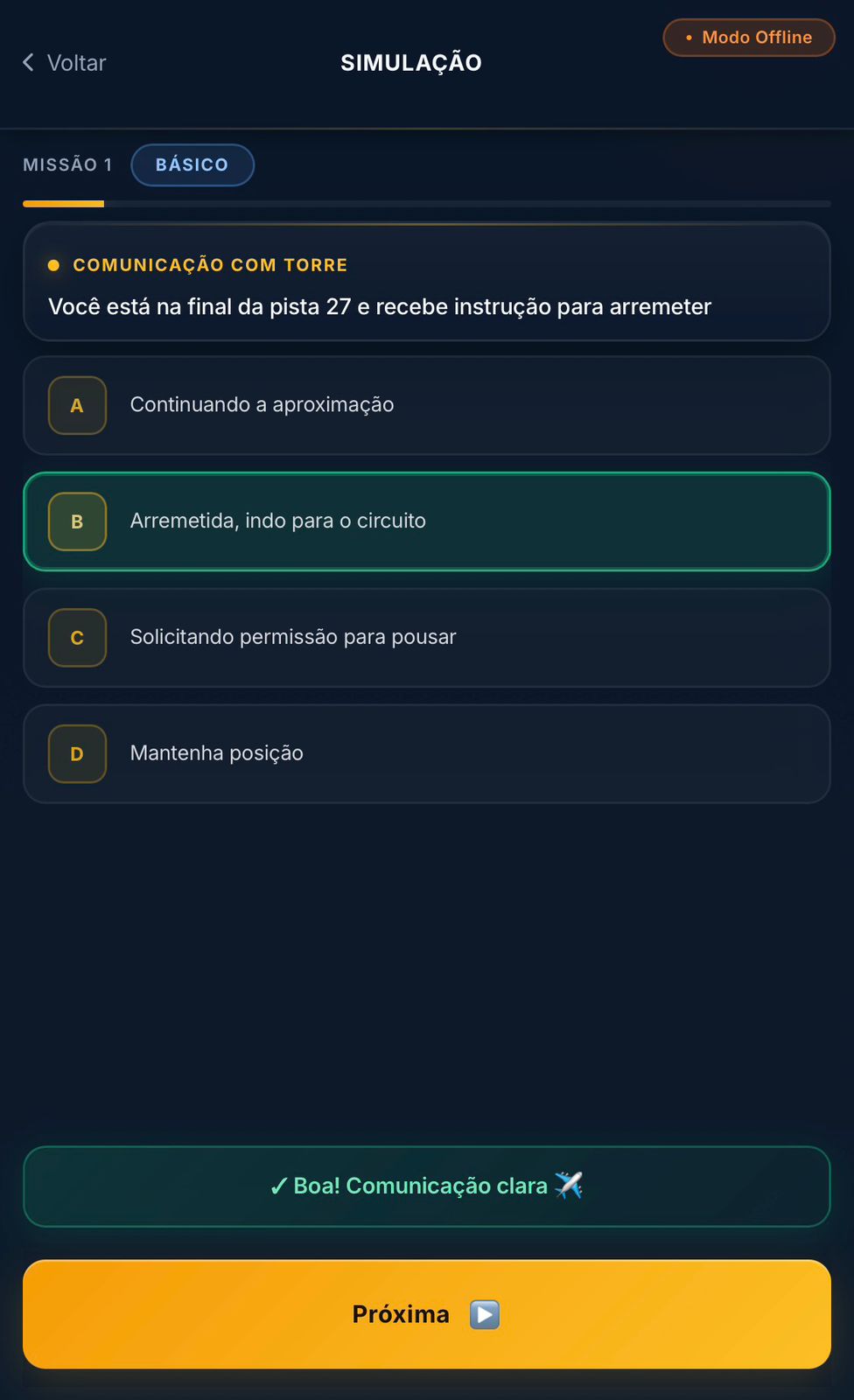 AeroFluent AI — offline operational simulation with tower communication